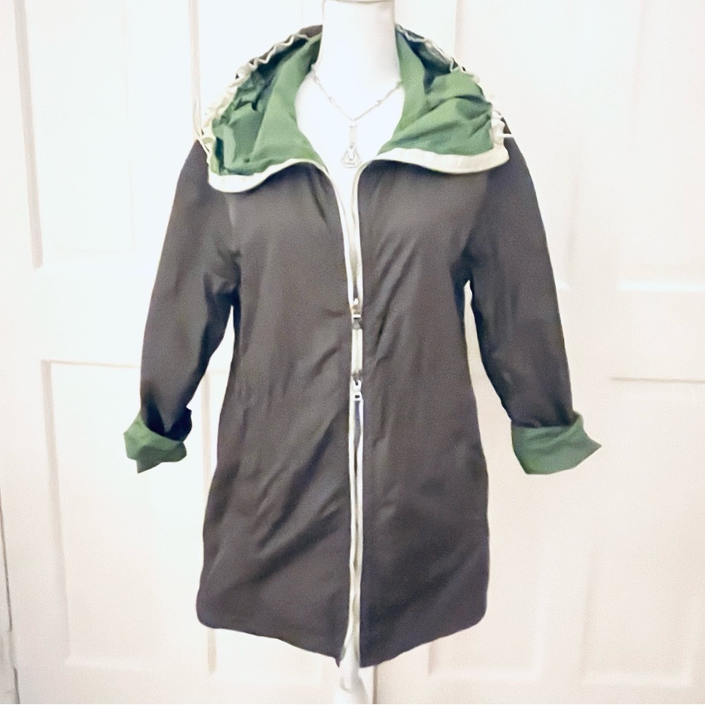 Prada Reversible Lightweight Jacket Gray Green 40 - image 5